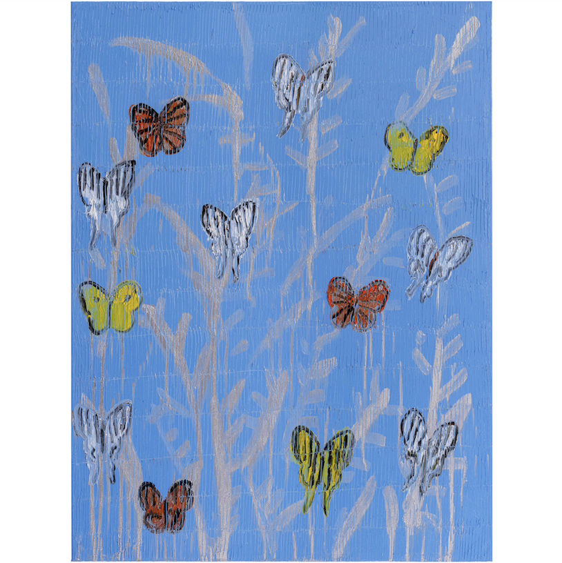 Zebra Swallowtails | 40" x 36"